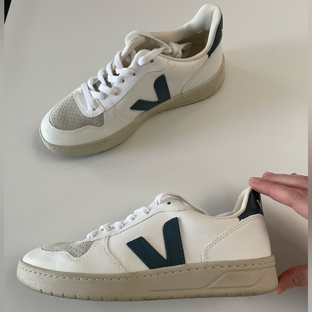 Veja V-10 Sneakers White California 38 - Picture 12 of 14